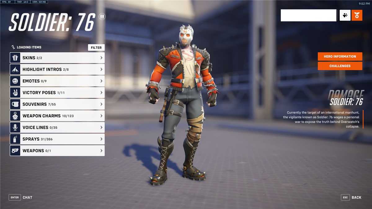 Game account sale Overwatch