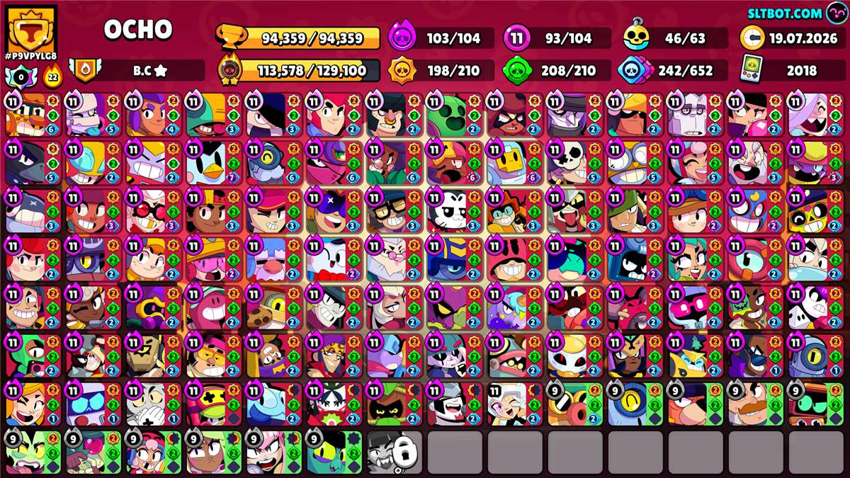 Penjualan akun permainan Brawl Stars
