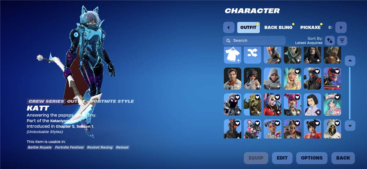 Game account sale Fortnite