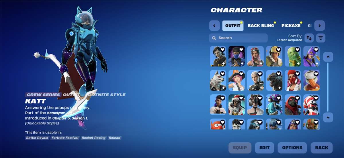 Game account sale Fortnite