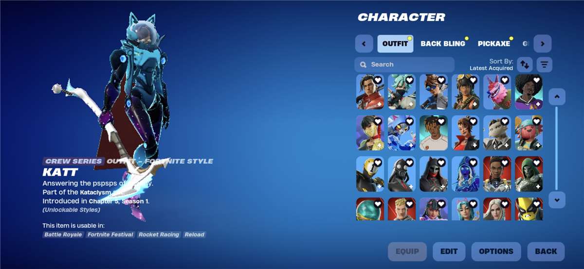 Game account sale Fortnite
