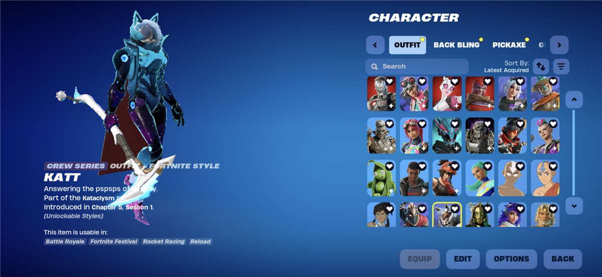 Game account sale Fortnite