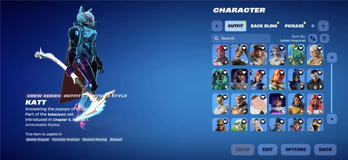 Game account sale Fortnite