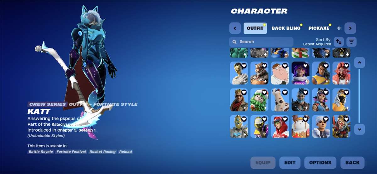 Game account sale Fortnite