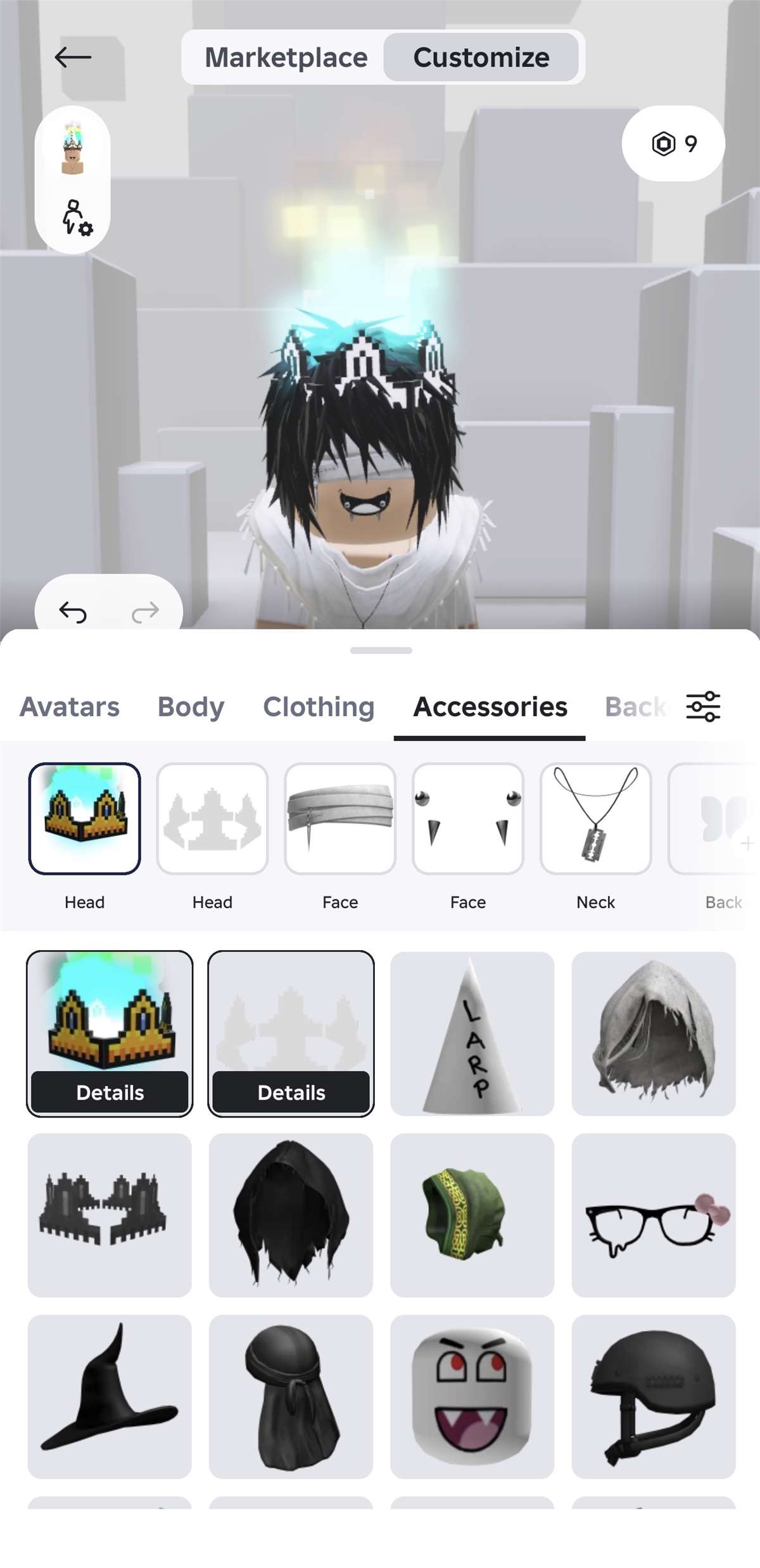 Game account sale Roblox