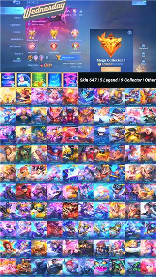 Accounts Mobile Legends