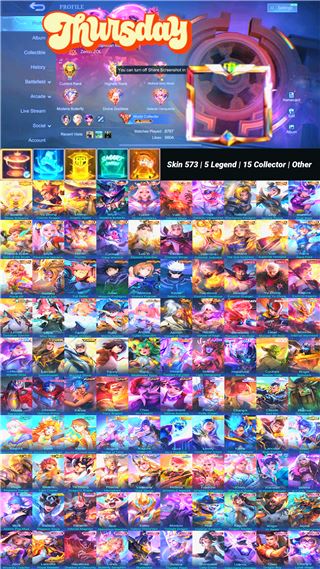Accounts Mobile Legends