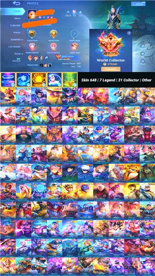 Accounts Mobile Legends