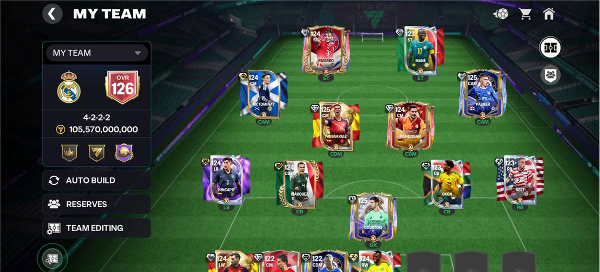 Game account sale Fifa mobile
