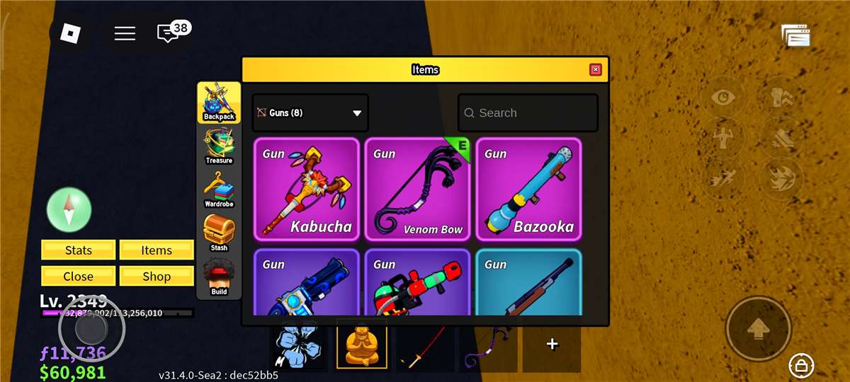 Game account sale Roblox