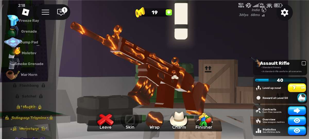 Game account sale Roblox