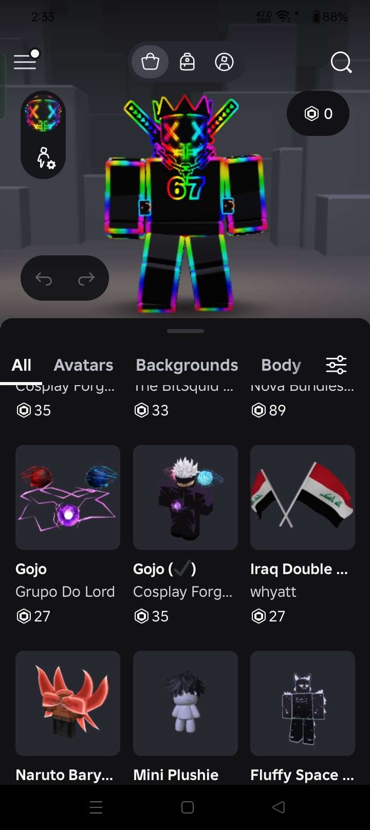 Game account sale Roblox