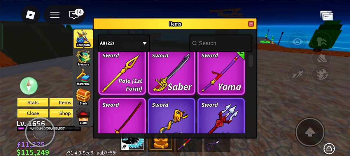 Game account sale Roblox