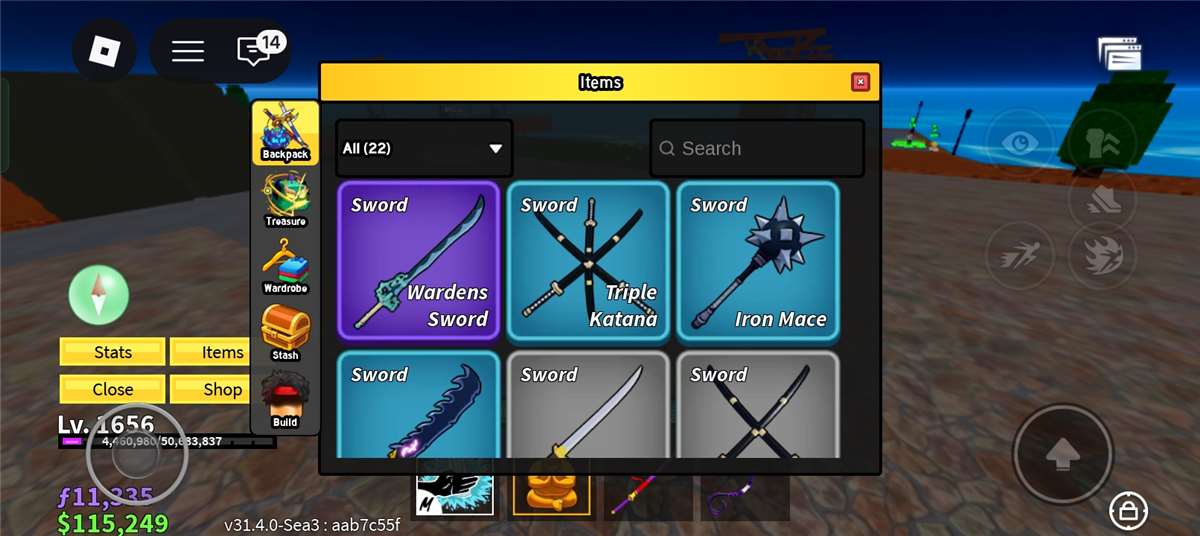 Game account sale Roblox