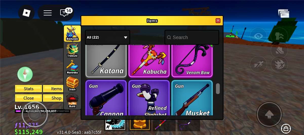 Game account sale Roblox