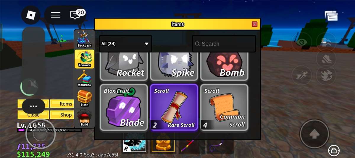 Game account sale Roblox