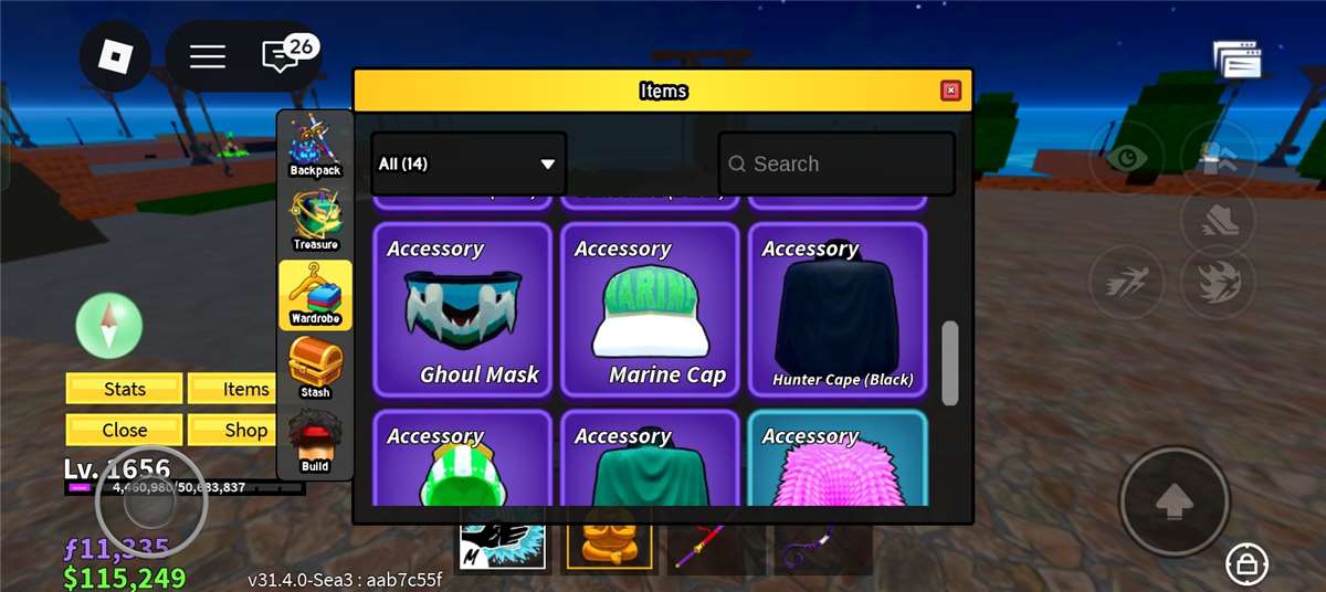 Game account sale Roblox