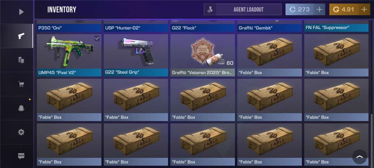 Game account sale Standoff 2