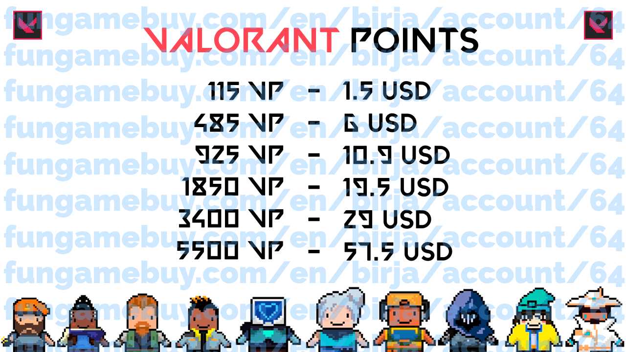 Game account sale Valorant