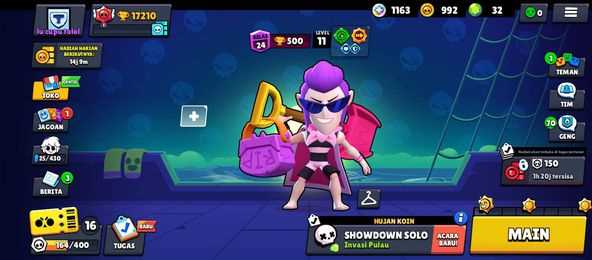 Penjualan akun permainan Brawl Stars