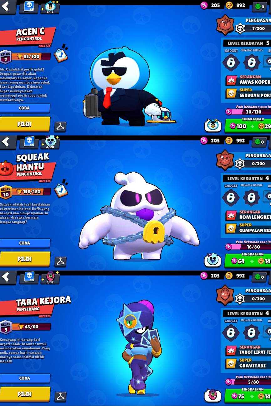 Penjualan akun permainan Brawl Stars