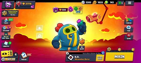 Penjualan akun permainan Brawl Stars