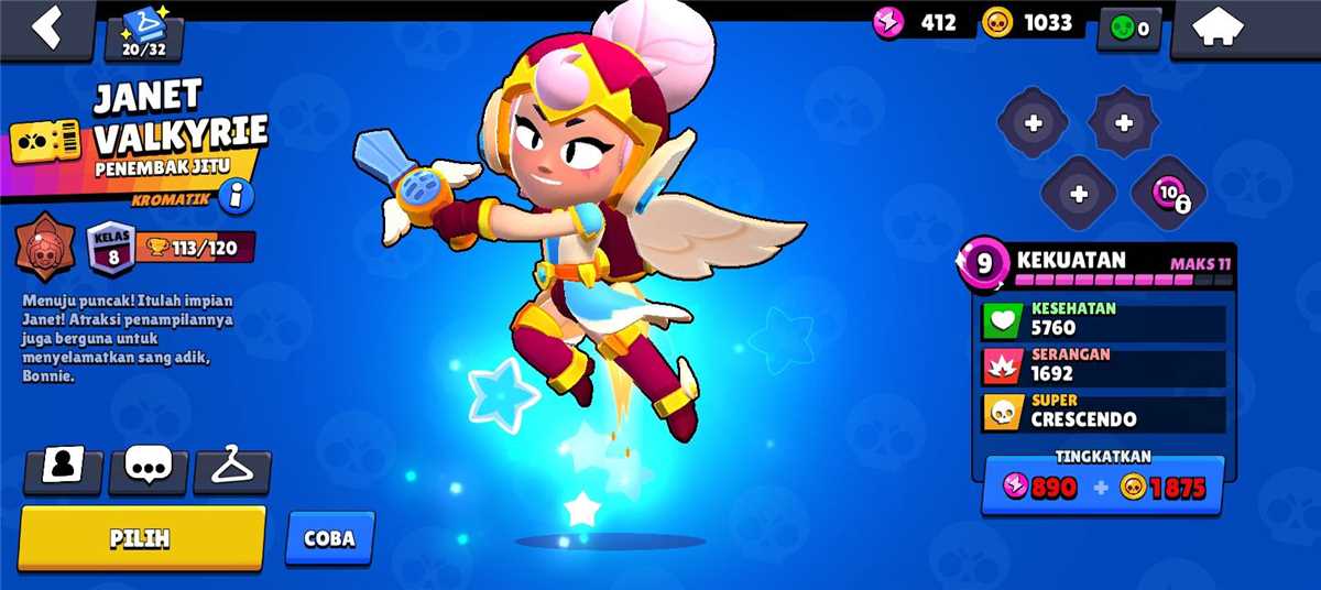 Penjualan akun permainan Brawl Stars