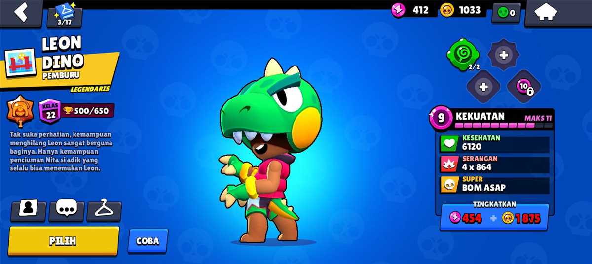 Penjualan akun permainan Brawl Stars