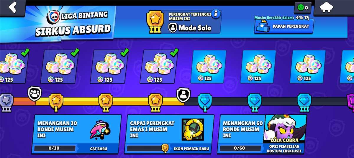 Penjualan akun permainan Brawl Stars