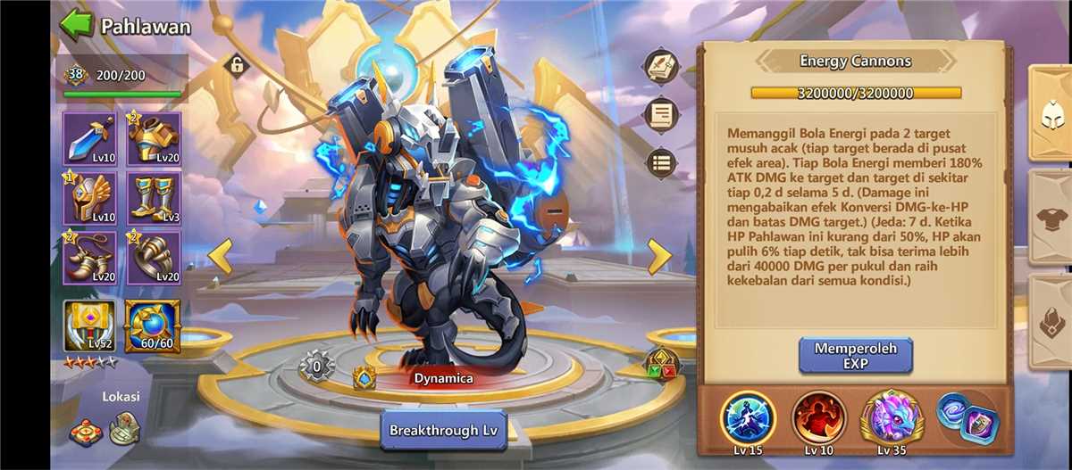 Penjualan akun permainan Castle Clash