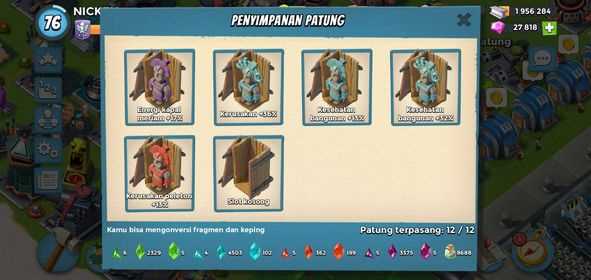 Penjualan akun permainan Boom Beach