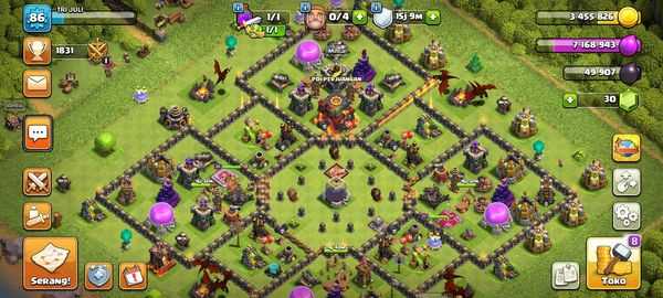 Penjualan akun permainan Clash of Clans