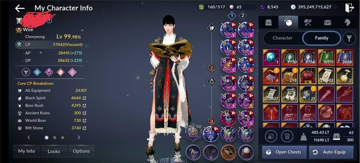 Penjualan akun permainan Black Desert Mobile