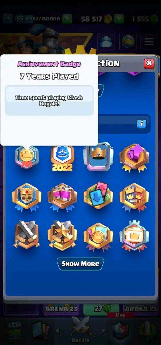 Penjualan akun permainan Clash Royale