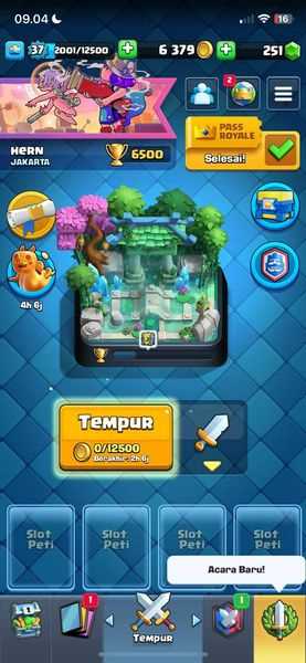 Penjualan akun permainan Clash Royale