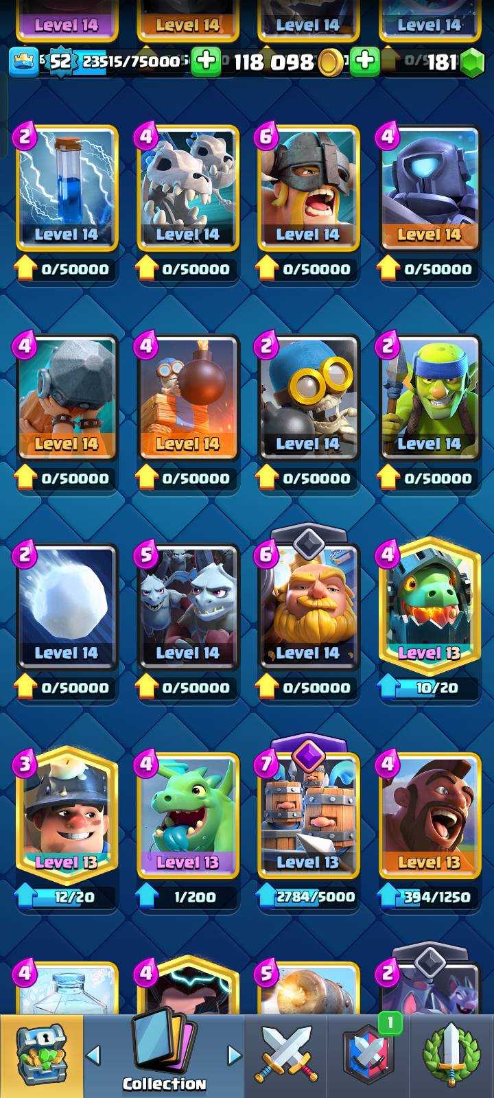 Penjualan akun permainan Clash Royale