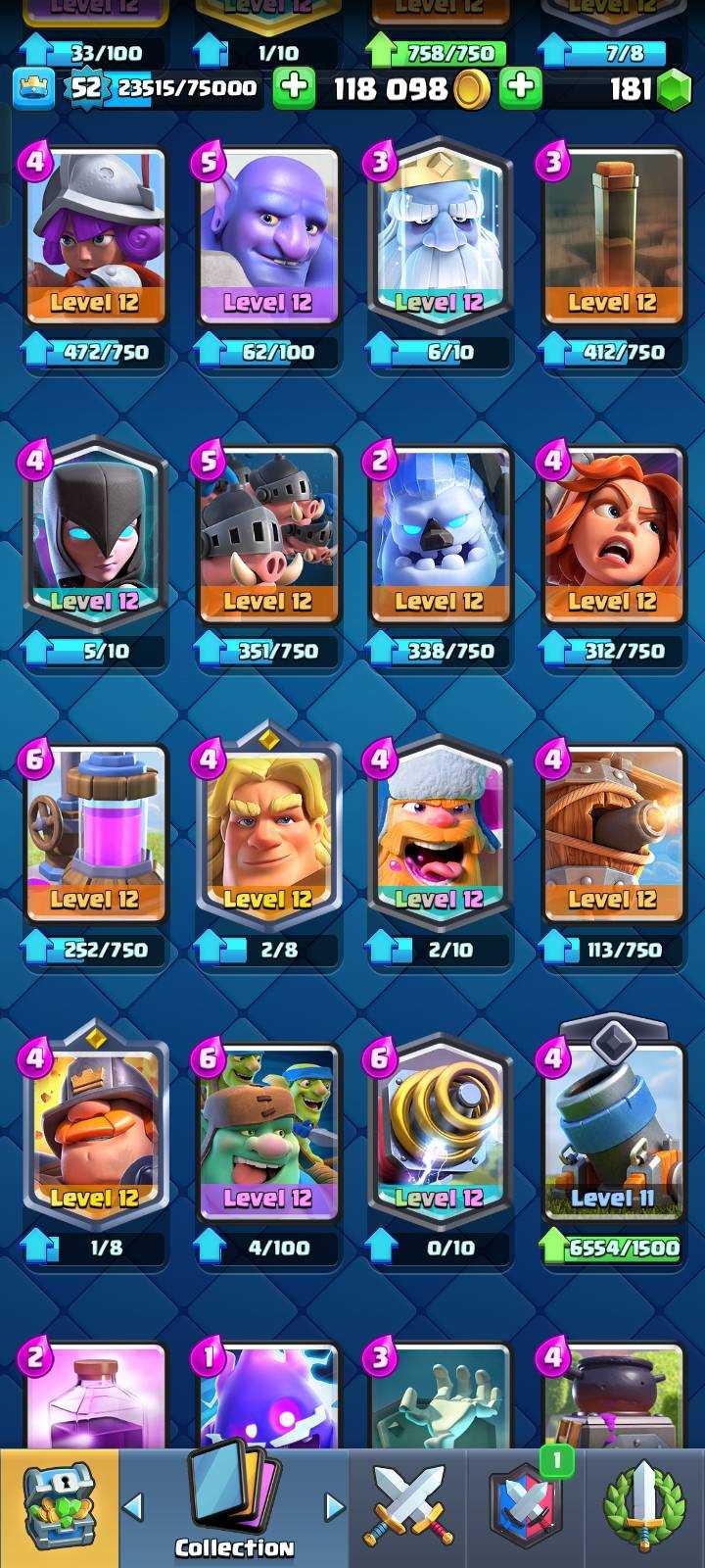 Penjualan akun permainan Clash Royale