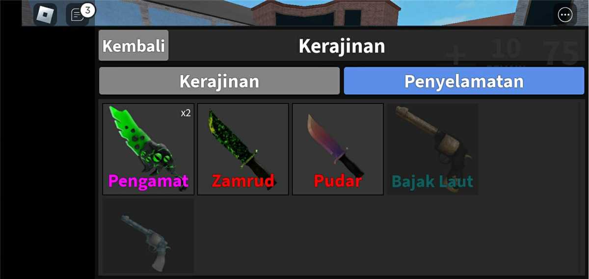 Penjualan akun permainan Roblox