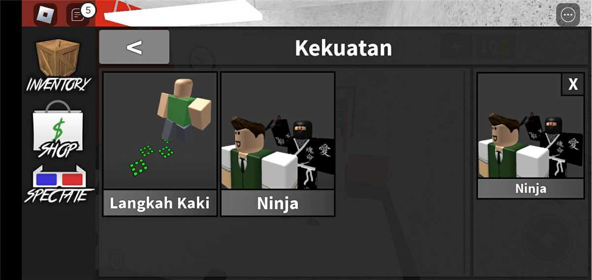 Penjualan akun permainan Roblox