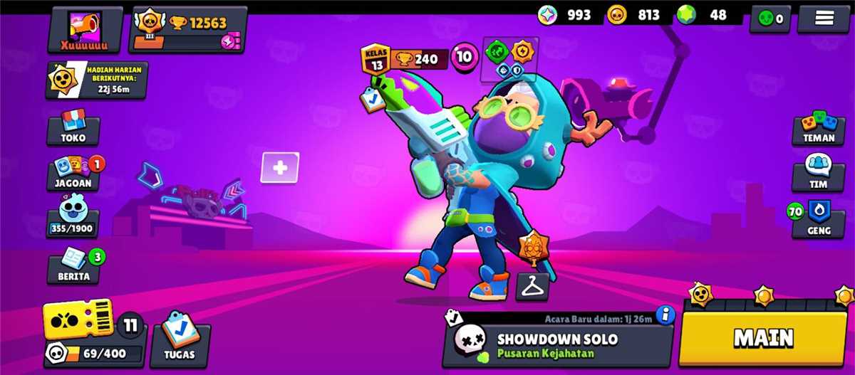 Penjualan akun permainan Brawl Stars