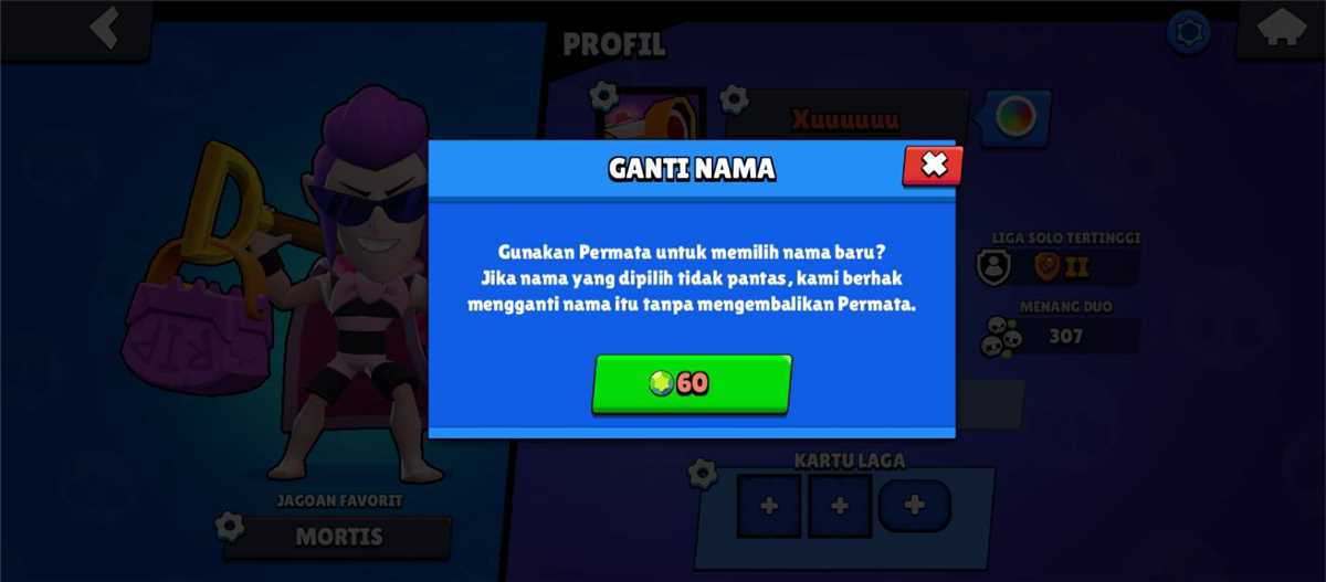 Penjualan akun permainan Brawl Stars