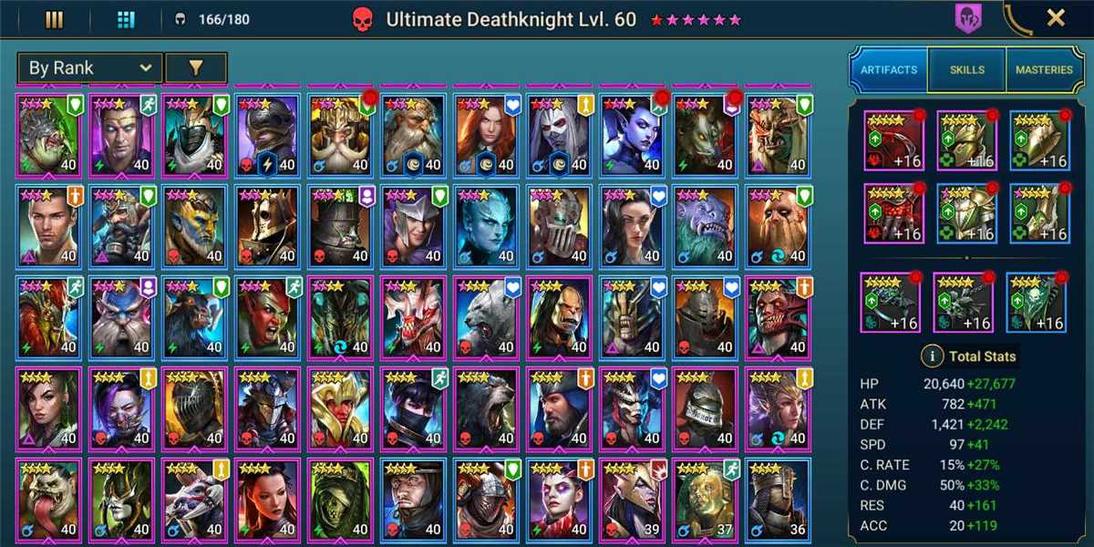 Game account sale Raid Shadow Legends