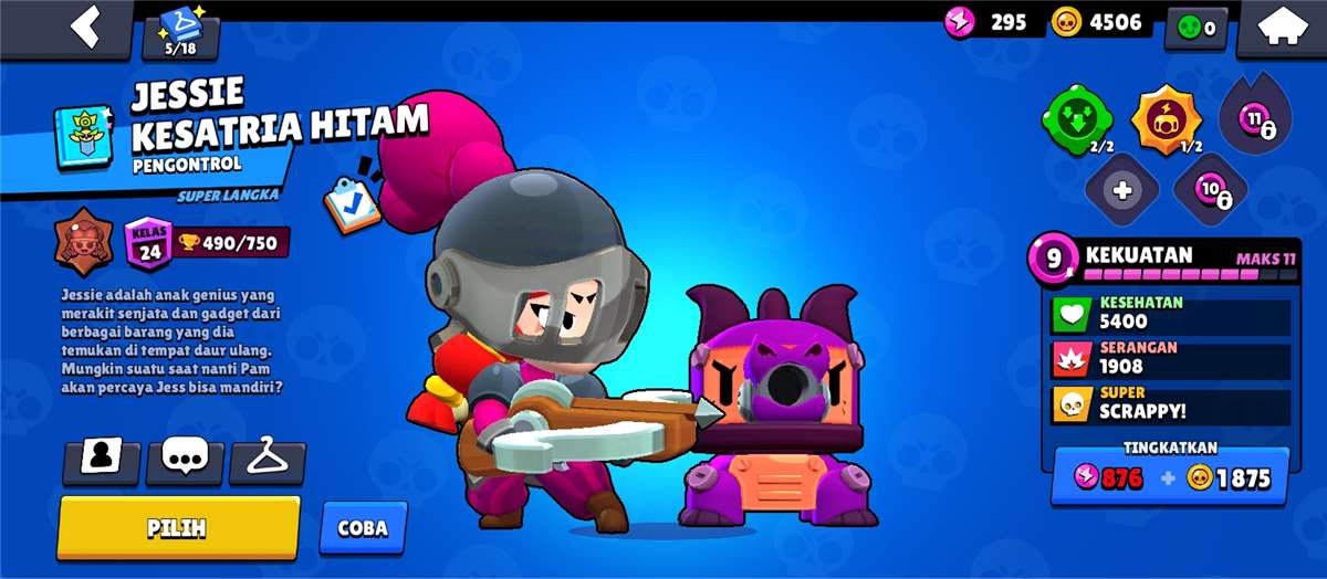 Penjualan akun permainan Brawl Stars