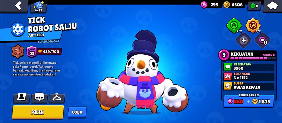 Penjualan akun permainan Brawl Stars