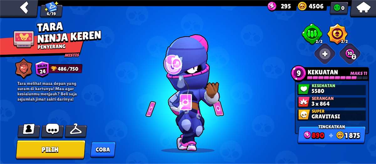 Penjualan akun permainan Brawl Stars