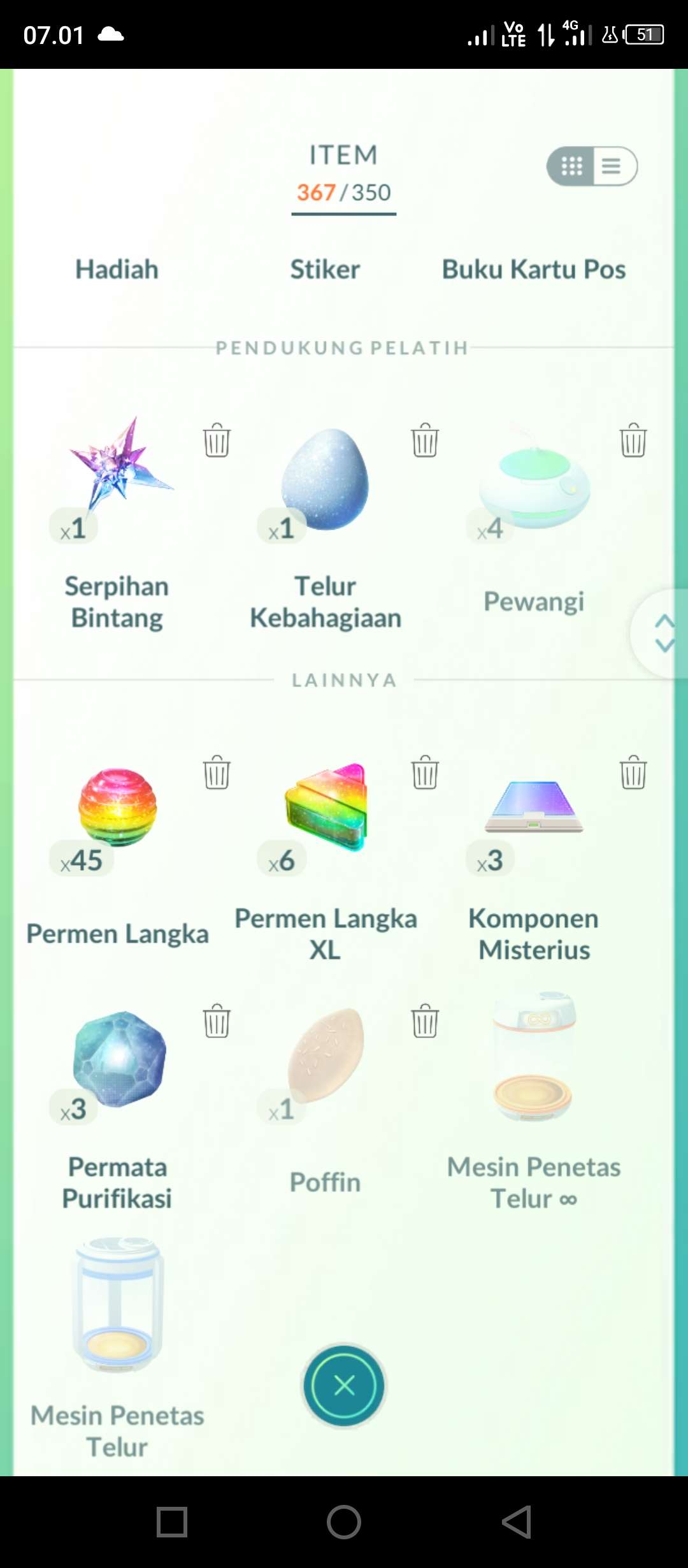 Game account sale Pokemon GO