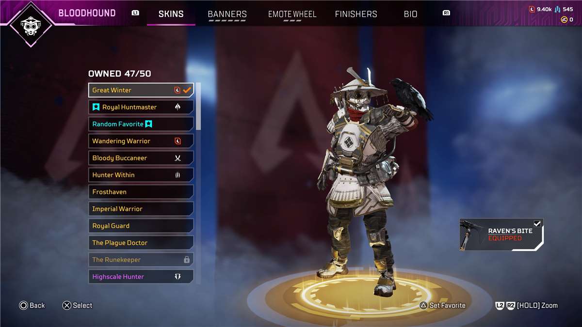 Game account sale Apex Legends