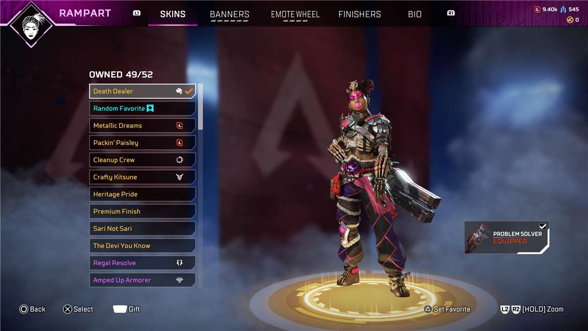 Game account sale Apex Legends