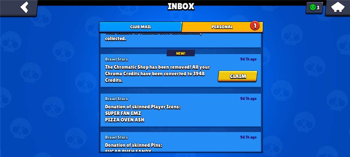 Game account sale Brawl Stars