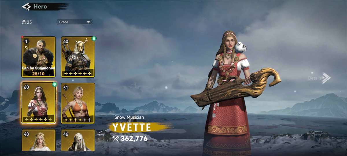 Game account sale Viking Rise